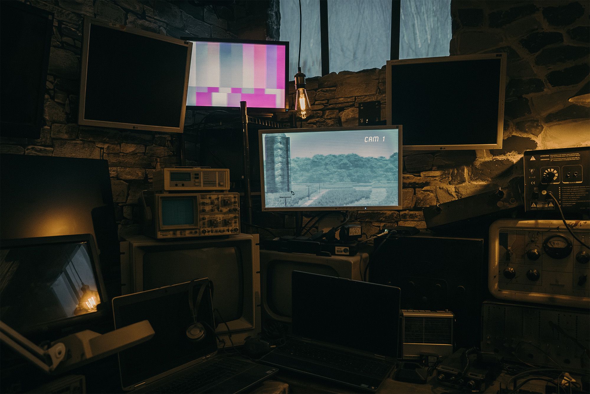 Guests should keep a close eye on the surveillance monitors at all times