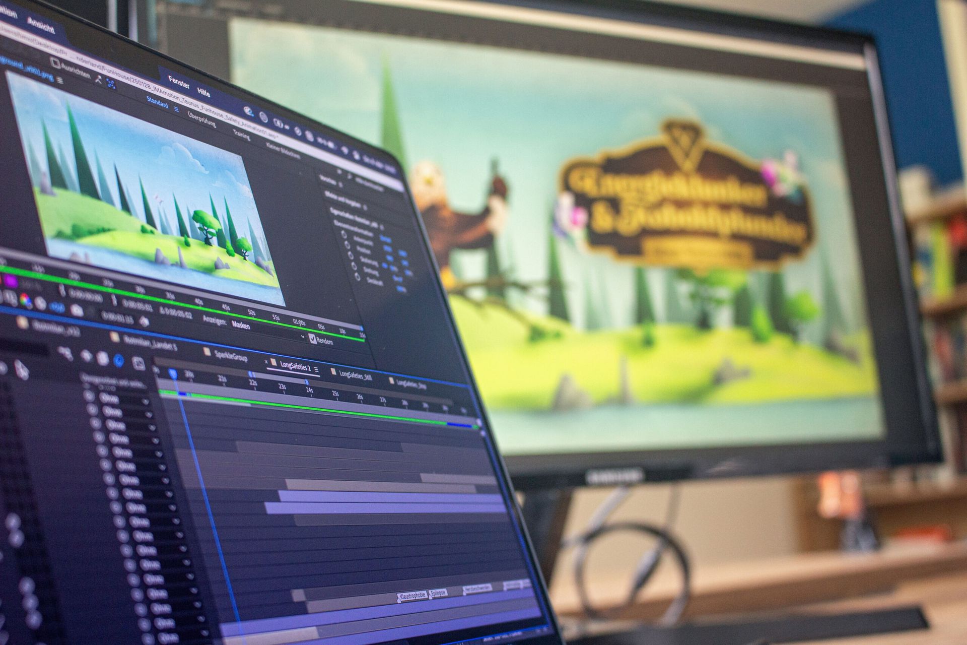 3D animation production